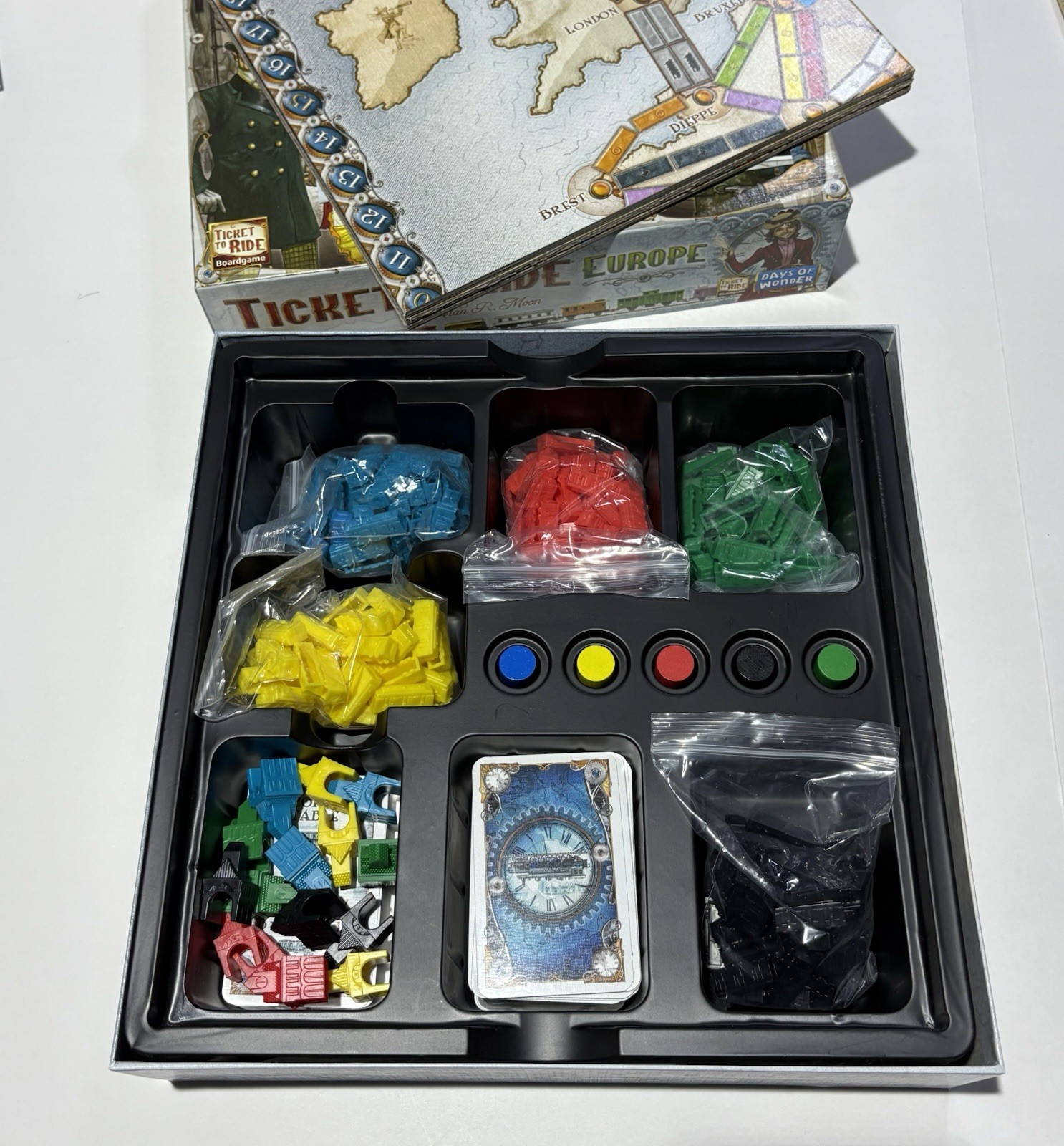 Ticket To Ride Europe Board Game EUC, Complete by Days Of Wonder