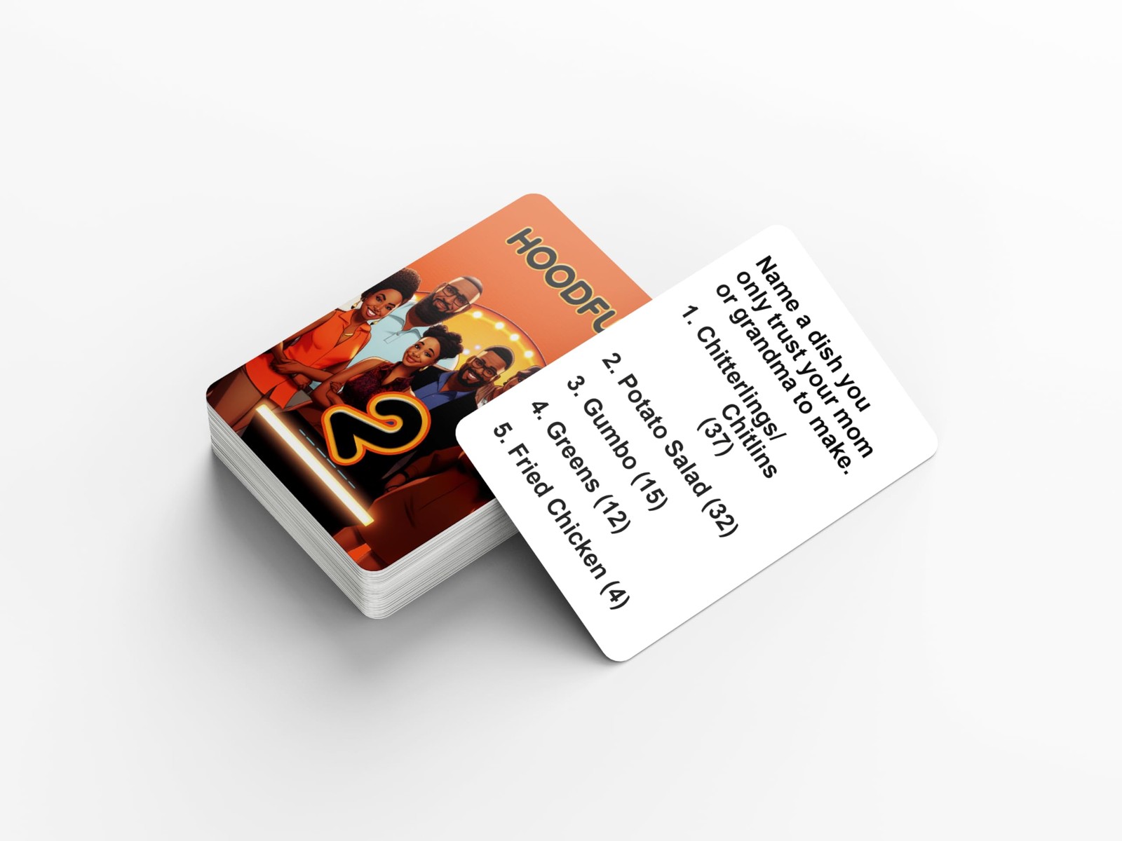 HoodFued 2 – Black Family Feud-Style Card Game for African-American Parties, …