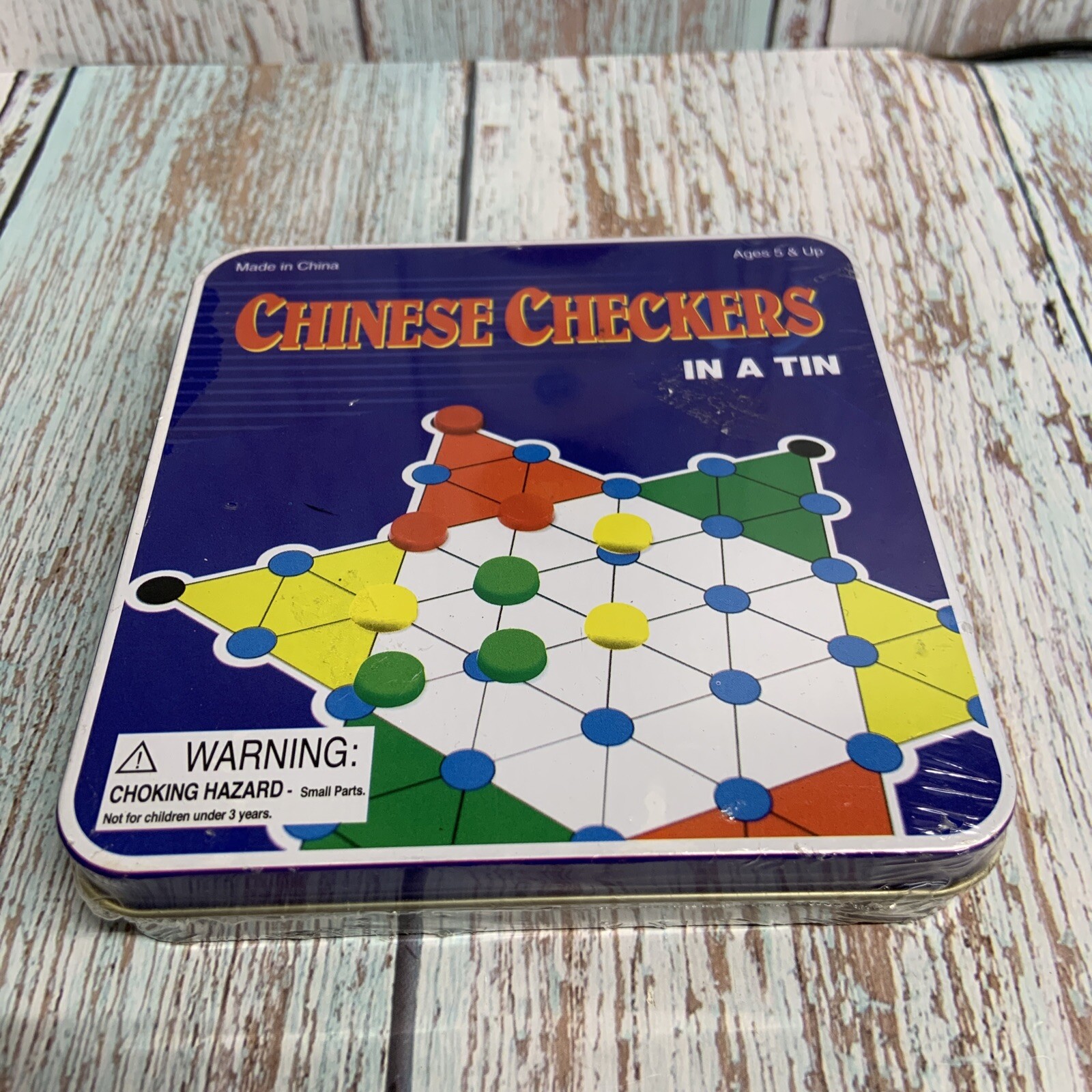 LUDO IN A TIN TRAVEL GAME SEALED NEW NOS