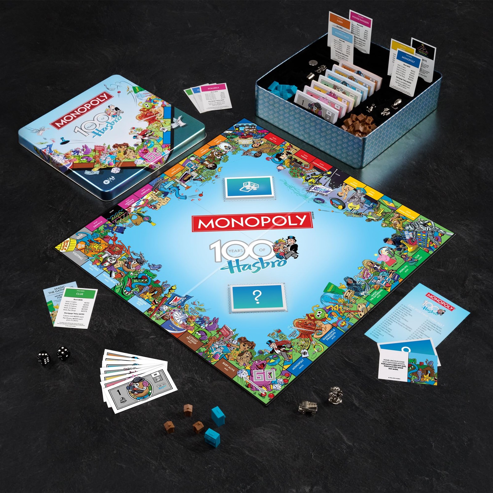 Ws Game Company Monopoly Hasbro 100Th Anniversary Edition Board Game In Special