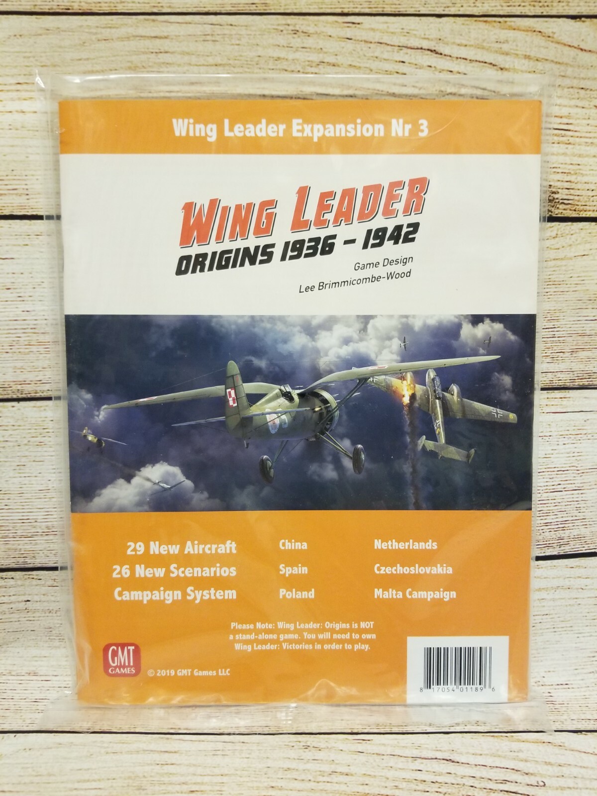 GMT Games Wing Leader: Origins 1936-1942