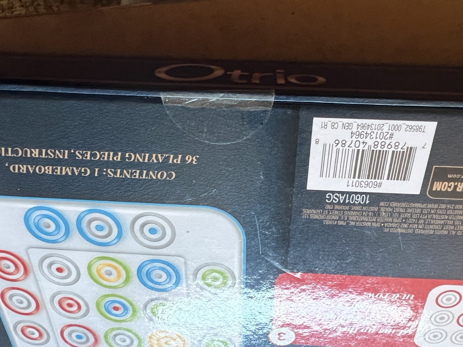 OTRIO Board Game New SEALED 2021 Award Winner Educational Strategy Ages 8+