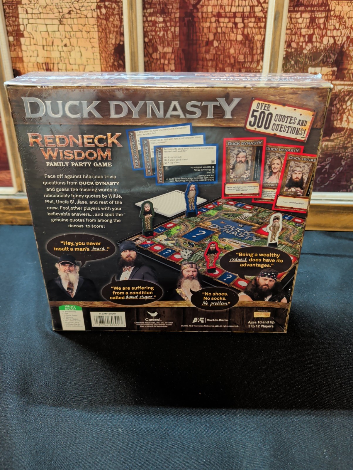 Duck Dynasty Redneck Wisdom Board Game New In Box Over 500 Quotes Made In USA