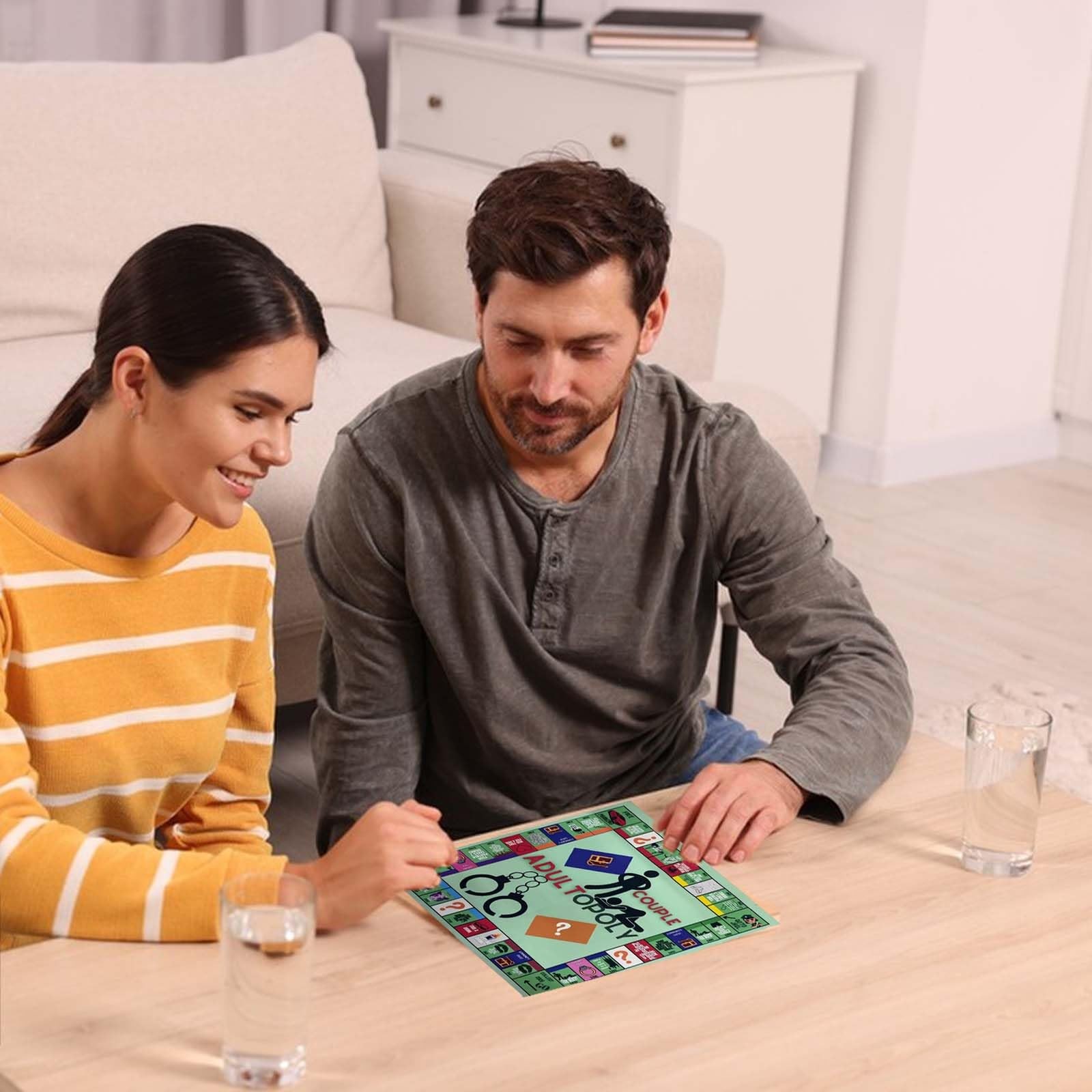 Adult Board Game,Couple Adult Opoly Board Game,Adult Couples Board Games,Coup…