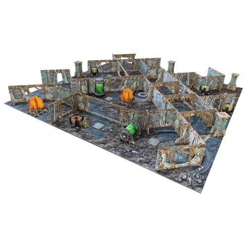 Tabletop Terrain – Alien Catacombs (178-Piece) – English