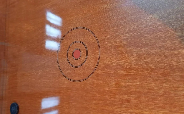 35 inch Cut Pocket Carrom board waterproof Wooden & Play Professional full Size