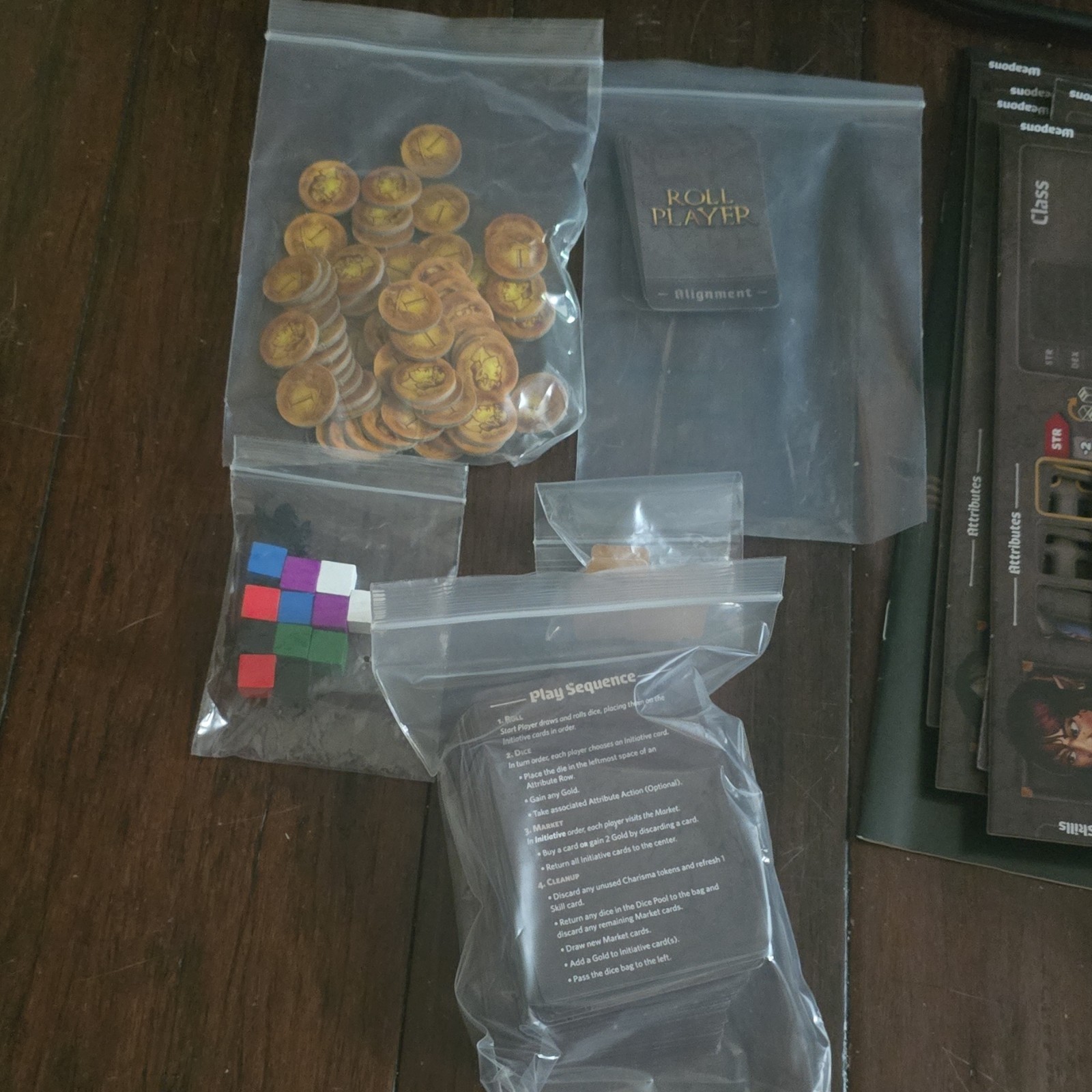 Thunderworks Games Roll Player Dice Game Character Creation Fantasy Gently Used