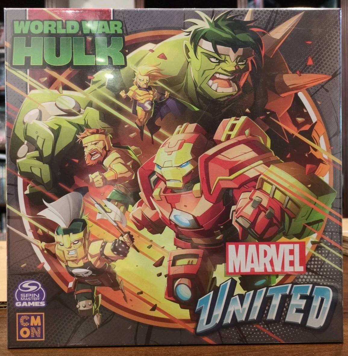 Marvel United Multiverse World War Hulk + Kickstarter Exclusive Doc Samson Hero