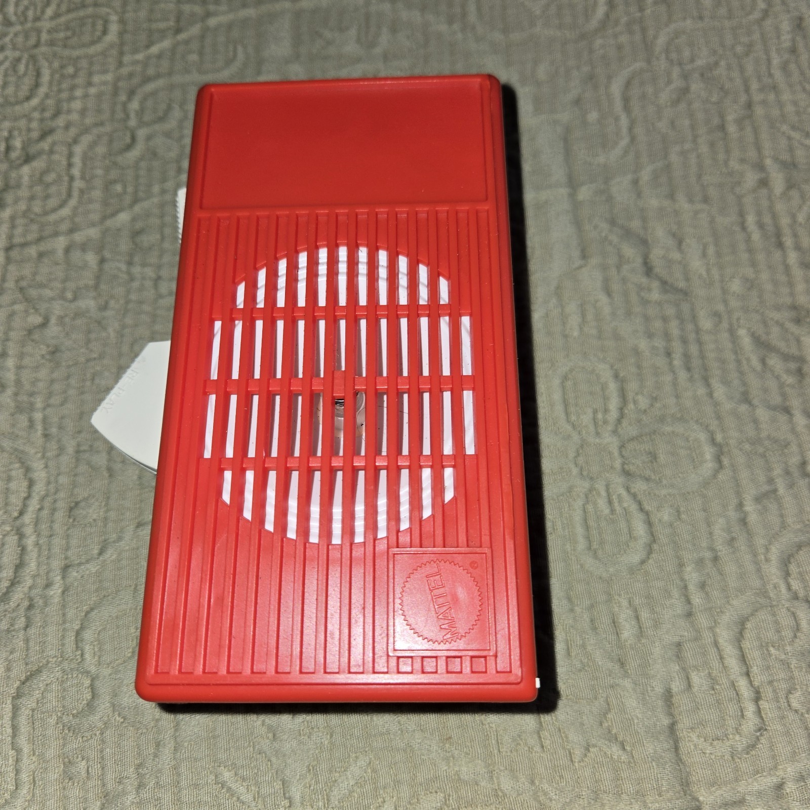 Mattel Talking Football Game – 1971 – Hear It Happen – COMPLETE- WORKING