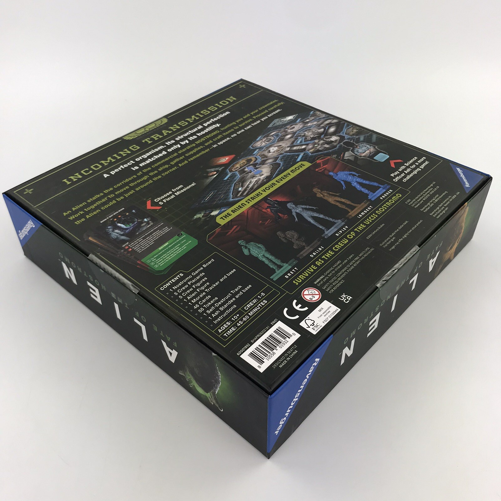 Alien Fate of the Nostromo Board Game Ravensburger Factory Sealed USCSS