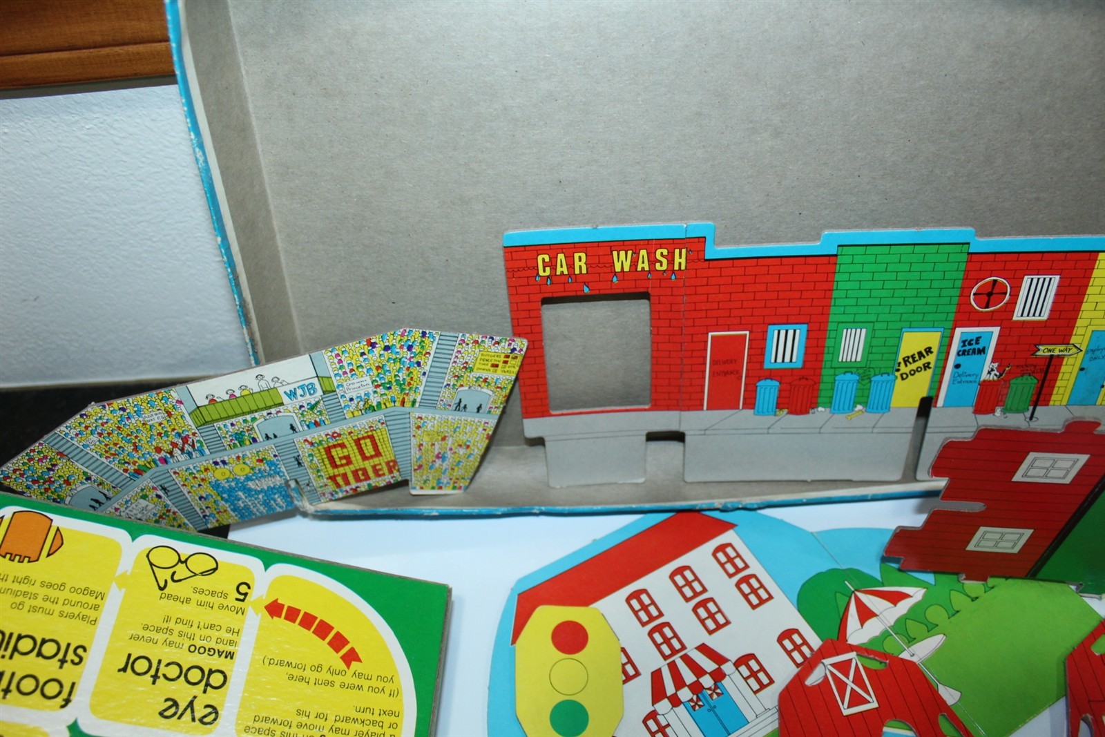 Vintage Mr. Magoo Board Game by Warren In Original Box TV Cartoon Character