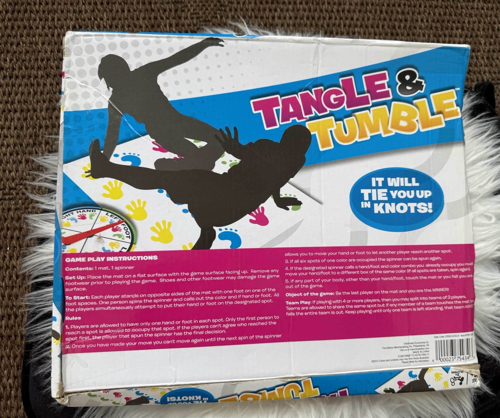 Tangle & Tumble game New opened box. See Pic