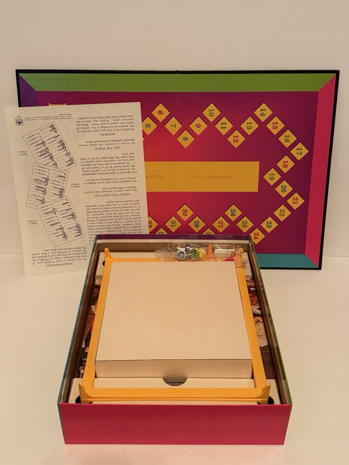 Vintage 1992 Picture Picture Board Game Golden Complete Open Box New Unused