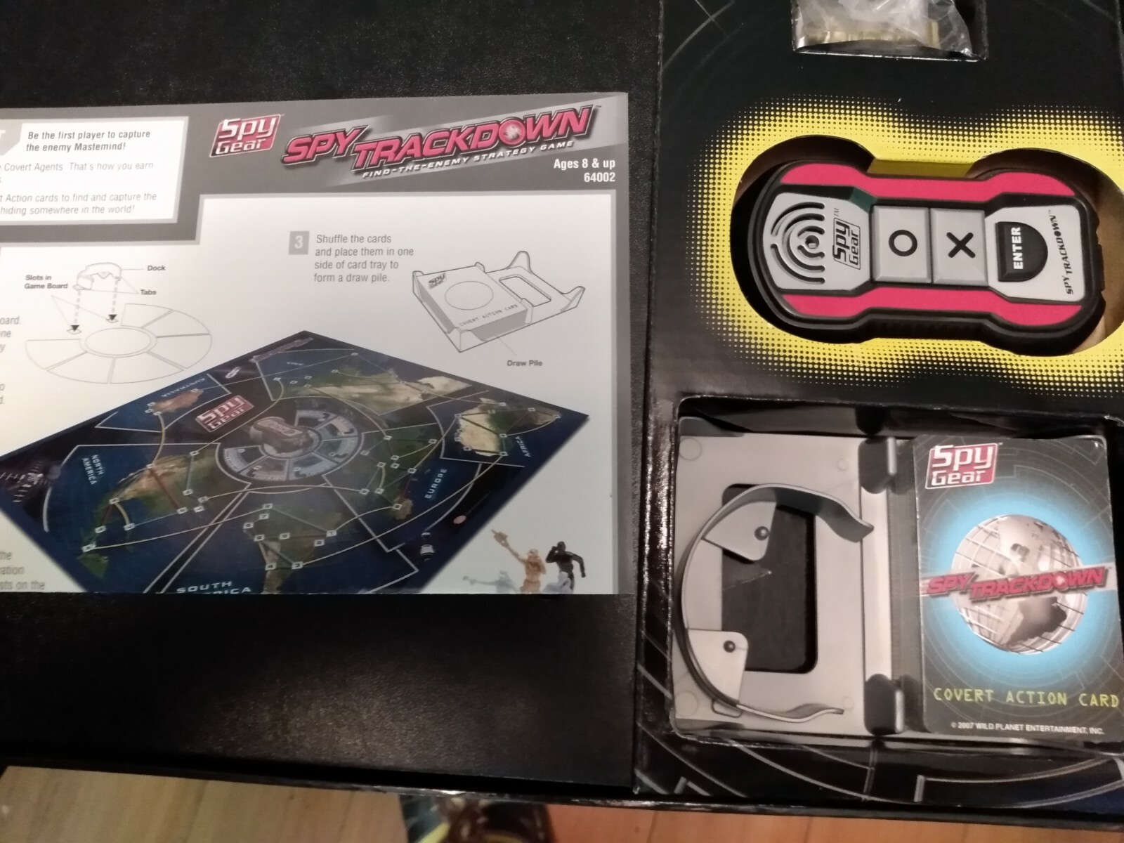 Wild Planet Spy Gear Spy Trackdown Game used complete