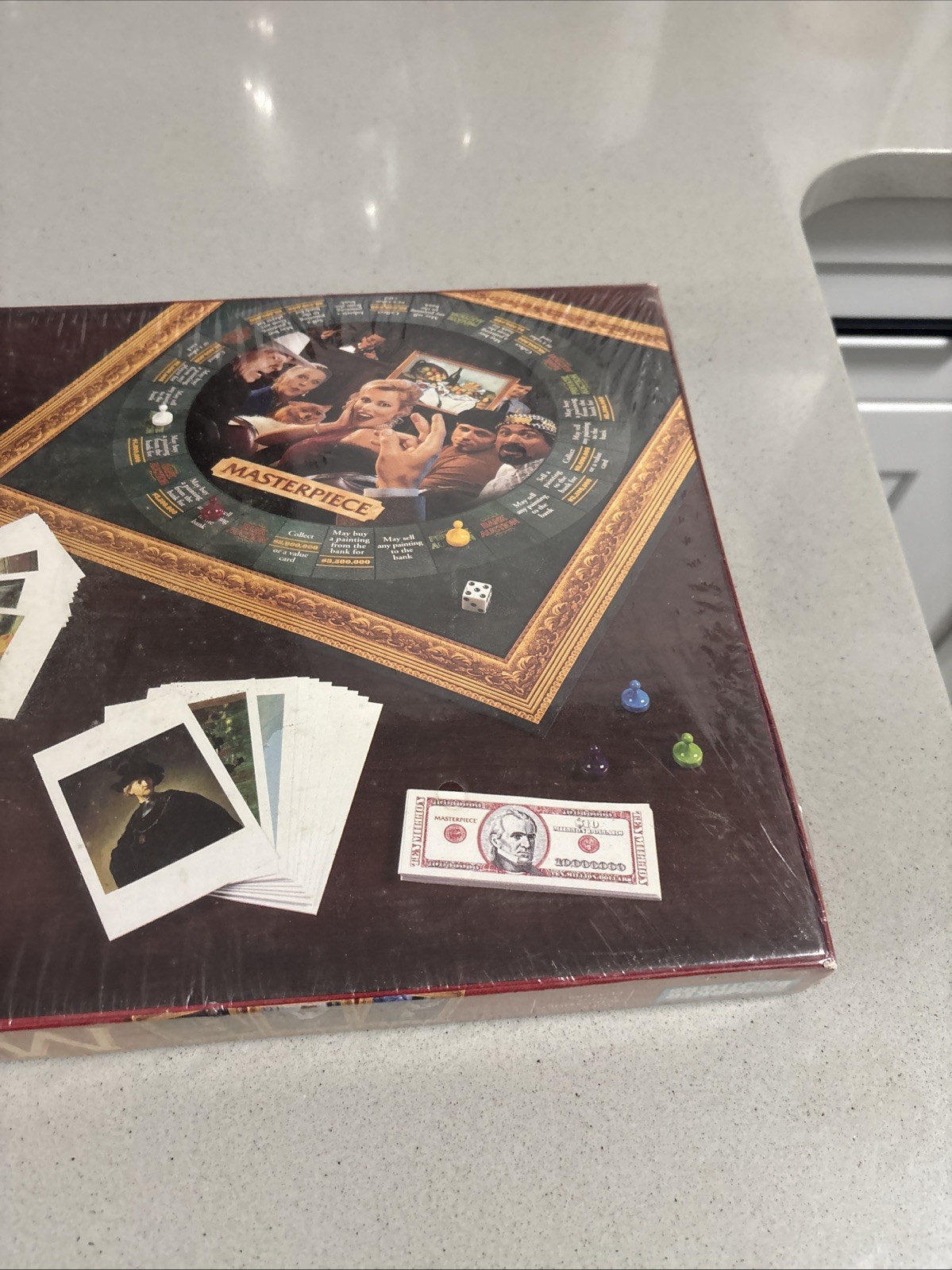 Vintage Masterpiece Classic Art Auction Game 1996 Parker Bros. New/Sealed