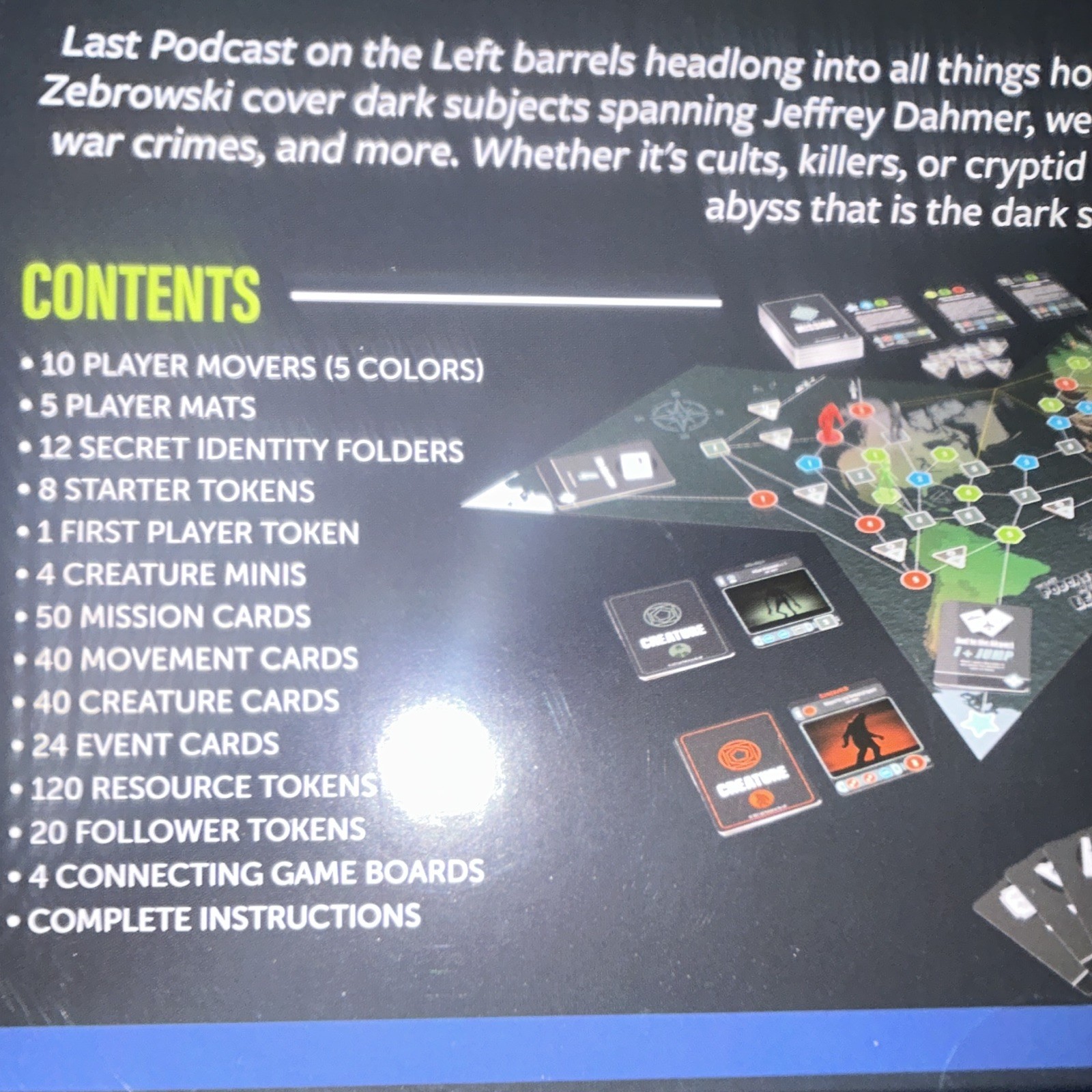 Goliath The Real Truth Cryptids Board Game Cards 2-5 Players Ages 14+