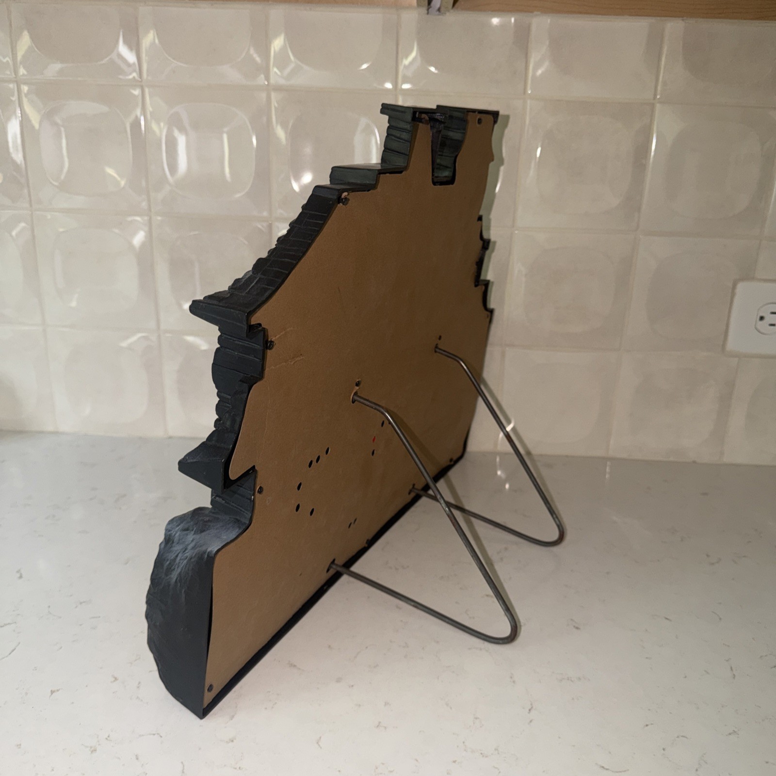 1962 Haunted House Game by IDEAL Toy Company W/ Stand & Jewel Vintage Halloween