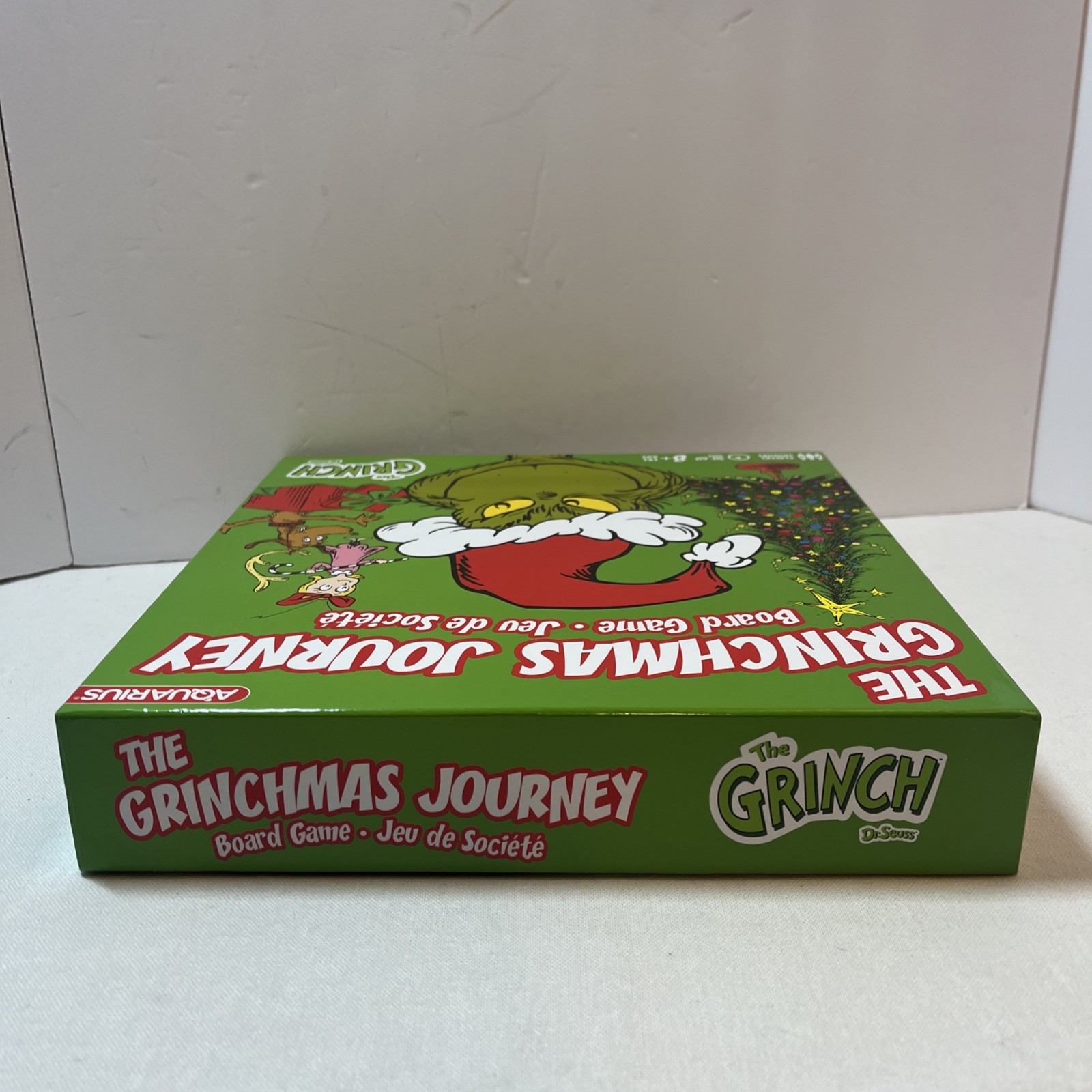 The Grinchmas Journey Board Game New in Box by Aquarius 8+ Years 2-4 Players