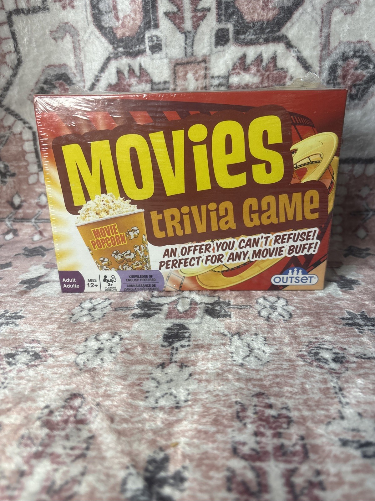 Movies Trivia Game by Outset New Sealed Free Shipping