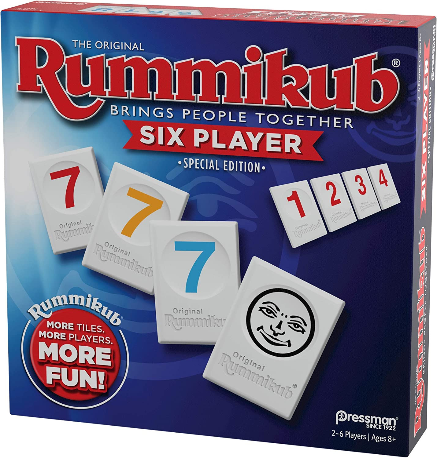 Rummikub Classic Game for 2 to 6 Players Easy to Learn Fun Strategy Game