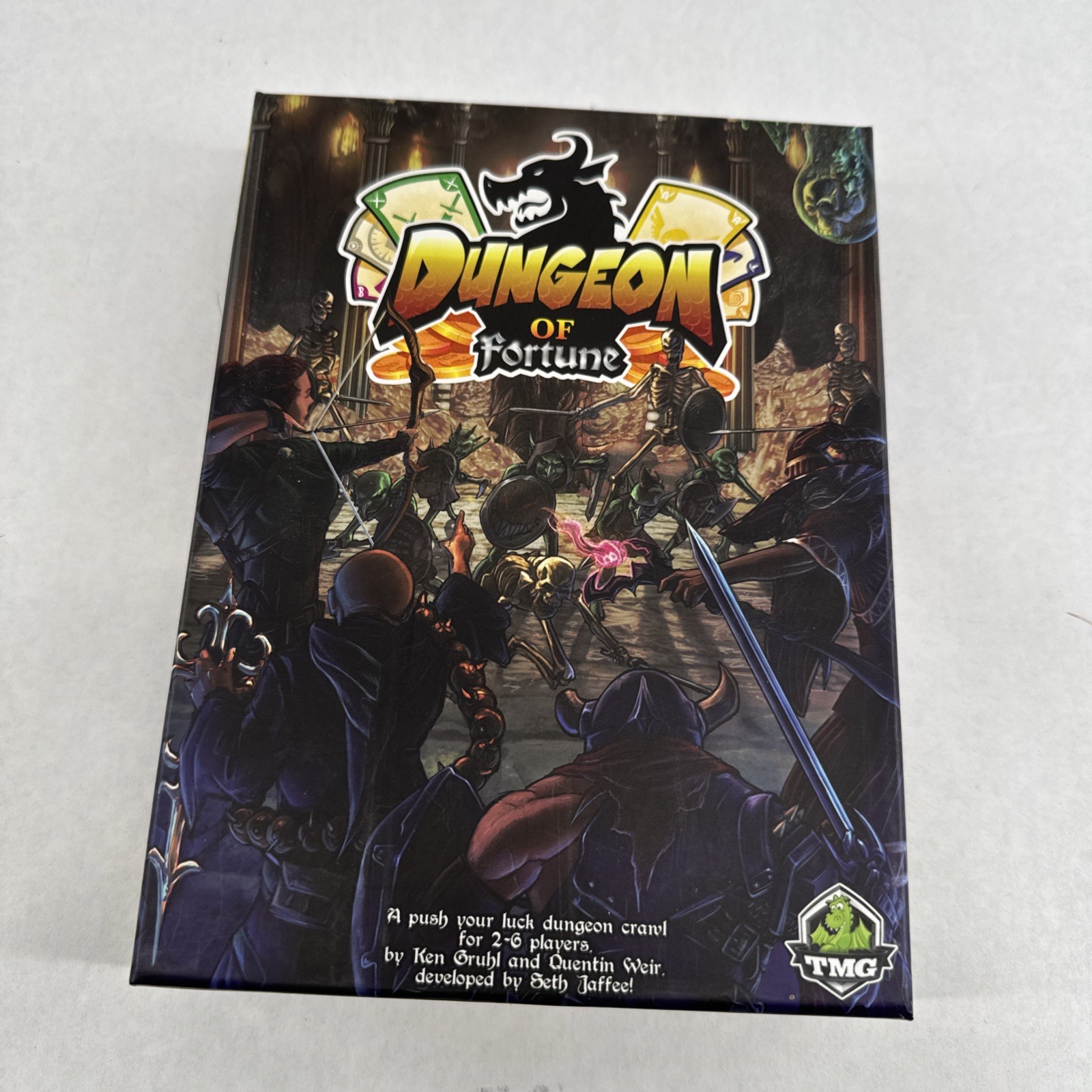 Dungeon of Fortune Fantasy Dungeon Crawl Game Tasty Minstrel D&D RPG (SEALED)