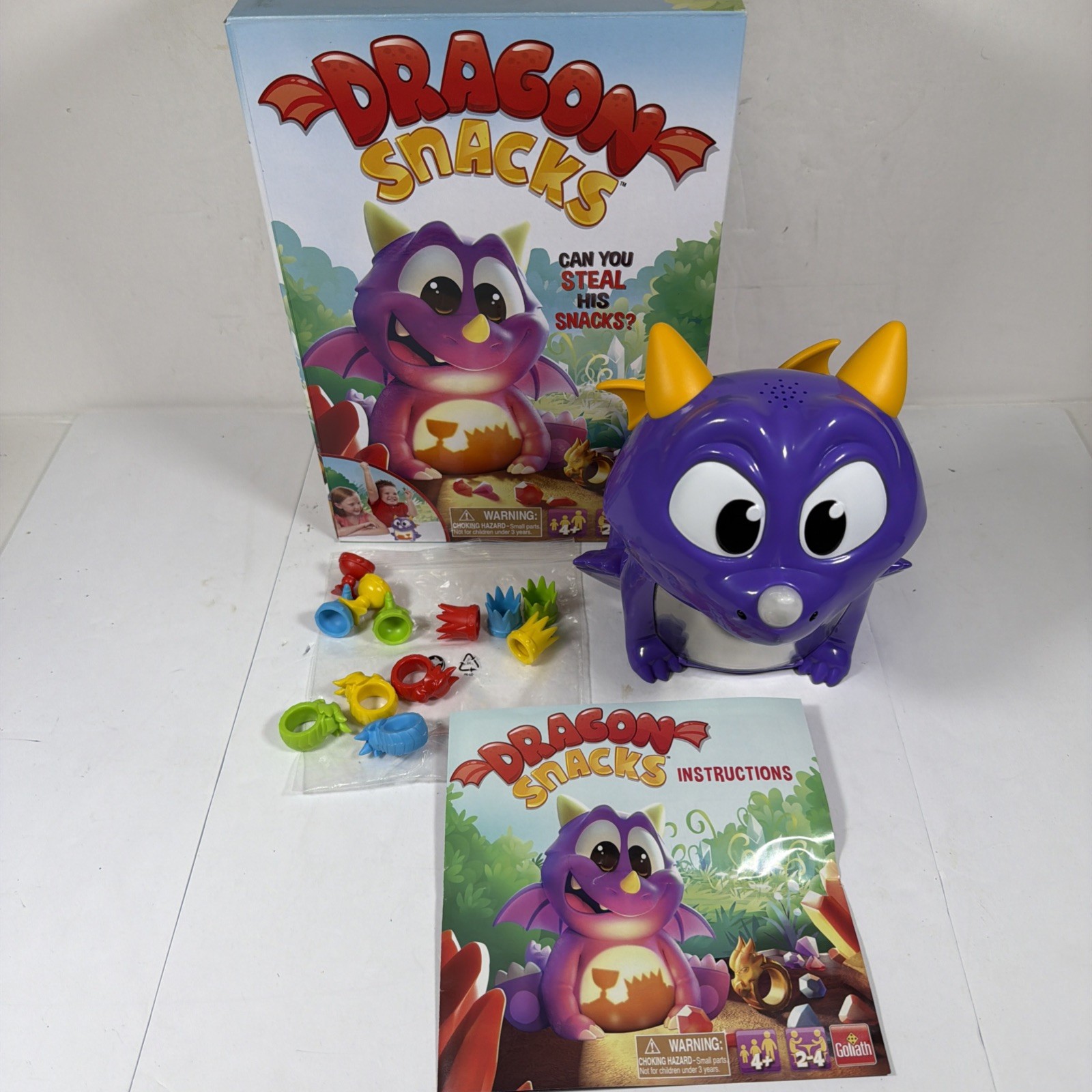 Dragon Snacks 2019 Game Goliath Complete Works Free Shipping