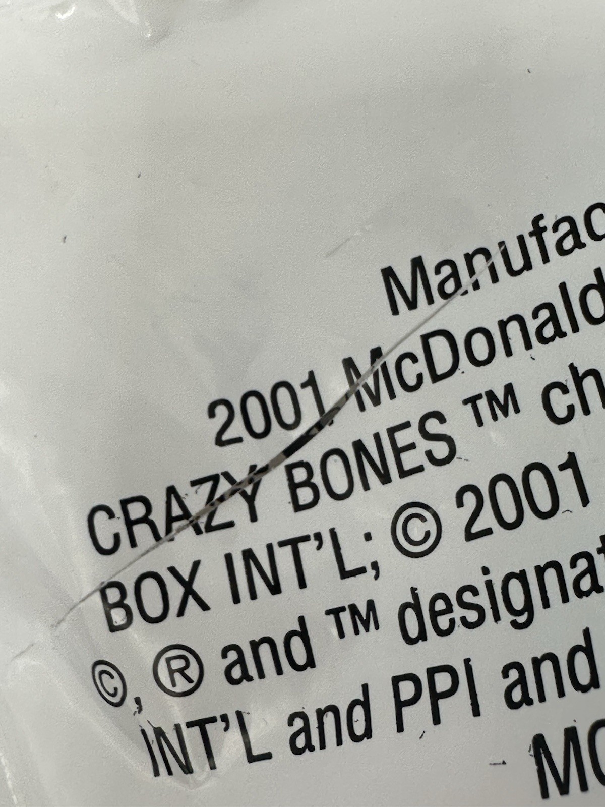 Gogo’s Crazy Bones – New Zealand Variant – Sealed McDonald’s Monster Bones Pack