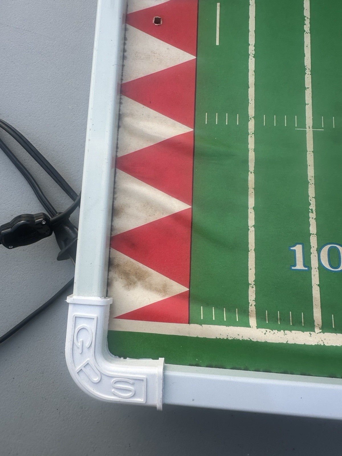 1970 Gotham Roman Gabriel RARE Electronic Football W/ Box LA Rams NFL Pics READ