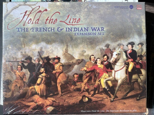 Worthington Games, Hold The Line, French & Indian War Expansion Set, SHRINK
