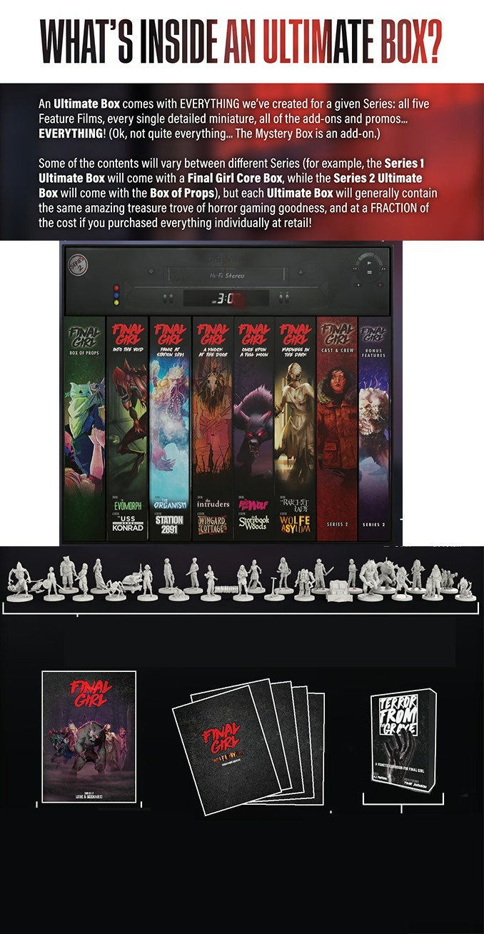 Final Girl SEASON 3 Ultimate Box by Van Ryder Games – SEALED