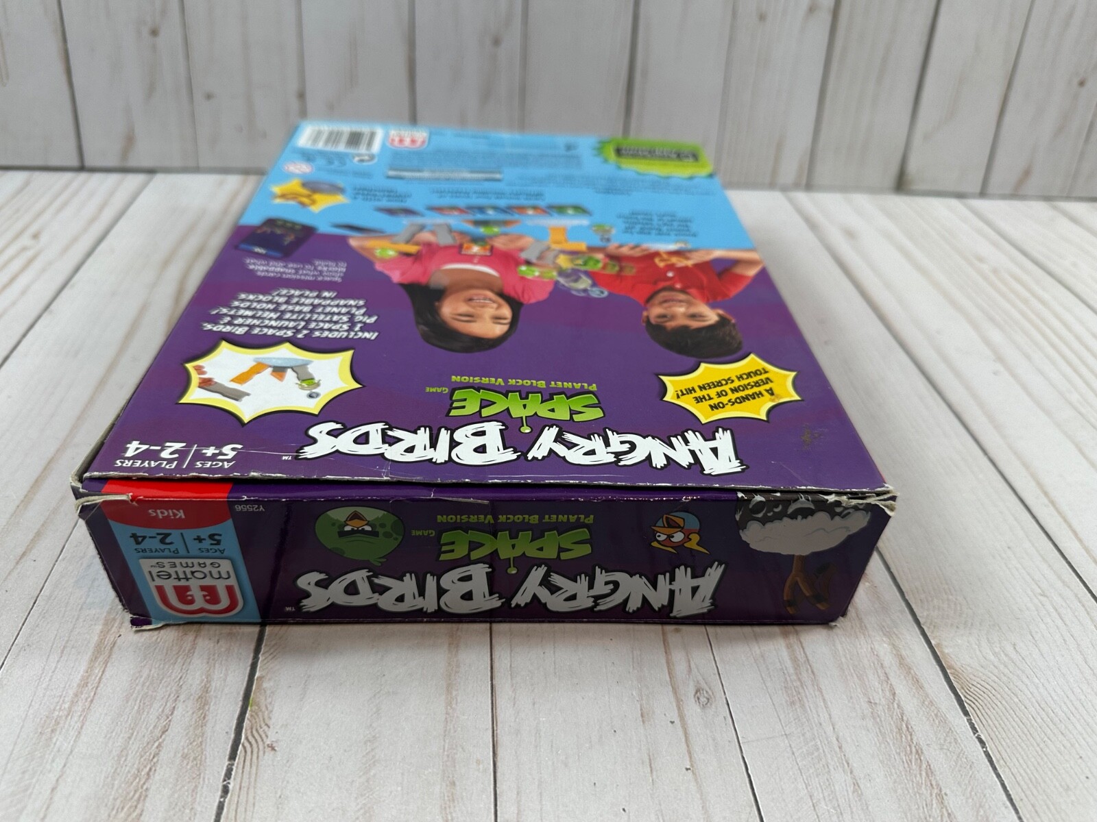 Rare! Angry Birds Space Planet Block Version Game, Mattel, 2012, Complete Set!
