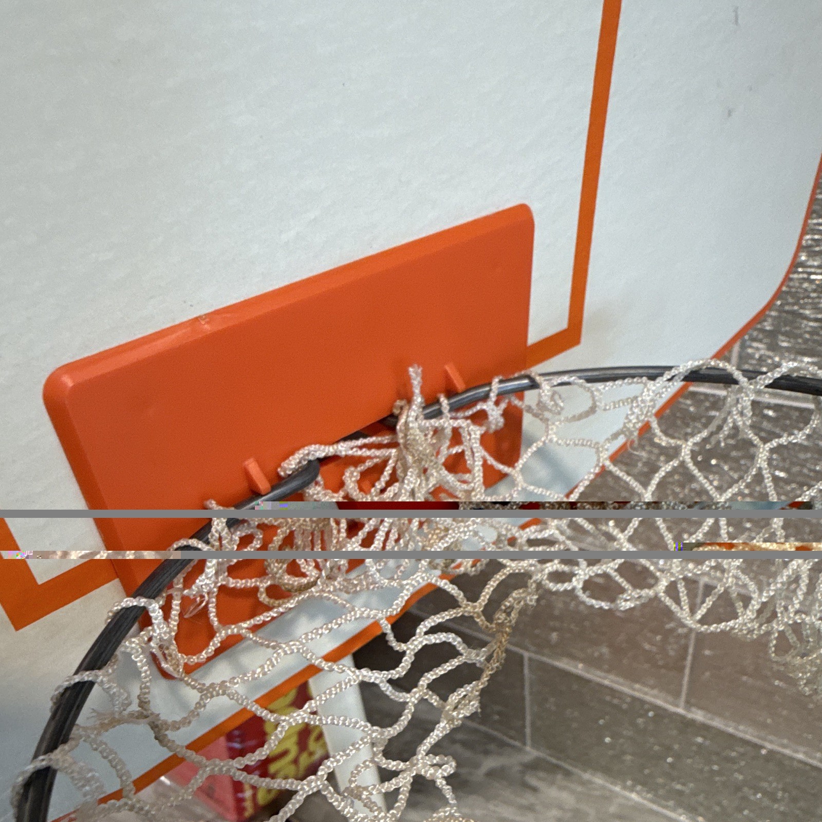 Schaper Super Touch Basketball Game Set w/ Box, Hoop Backboard, Balls, Figure