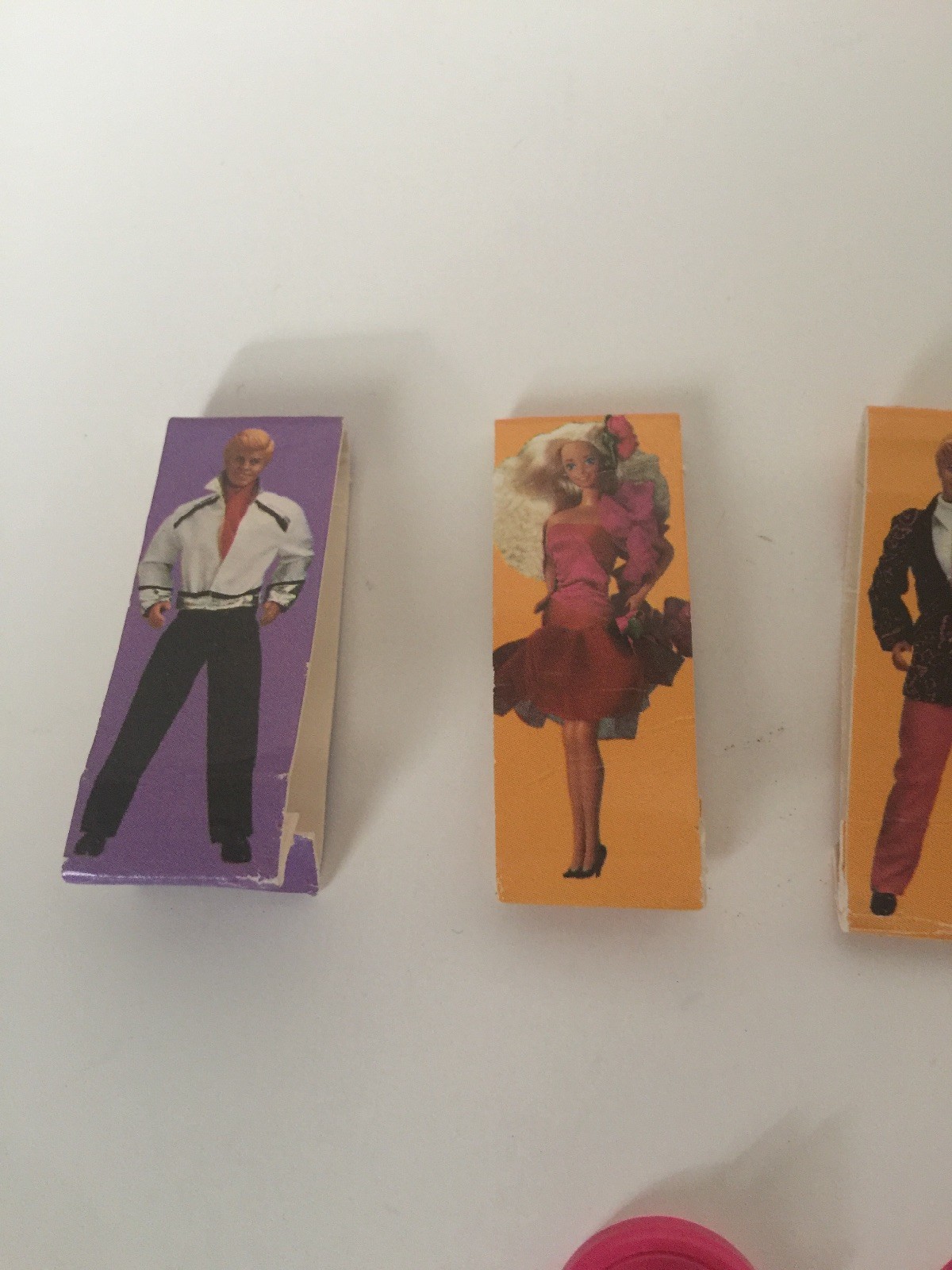 Barbie Dream Date Board Game 1992 *Lot of Pawns And Stands Parts
