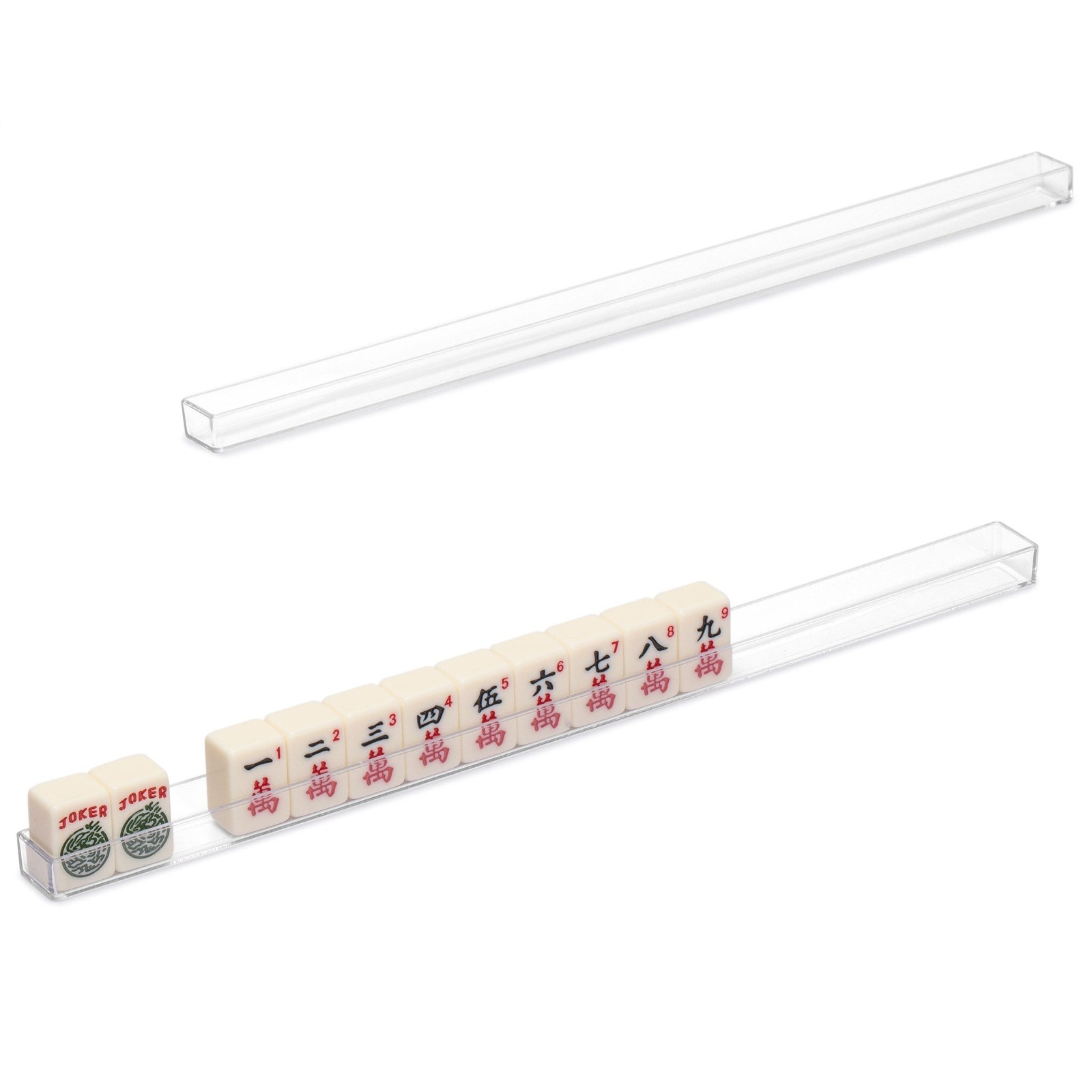 Mini American Mahjong Travel Set with Nylon Case, Racks, Wind Indicator and Dice