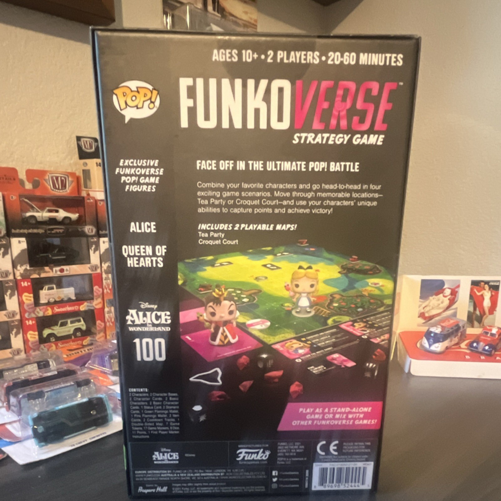 Funko Funkoverse Alice in Wonderland Strategy Game w/ Exclusive Pop! Figures
