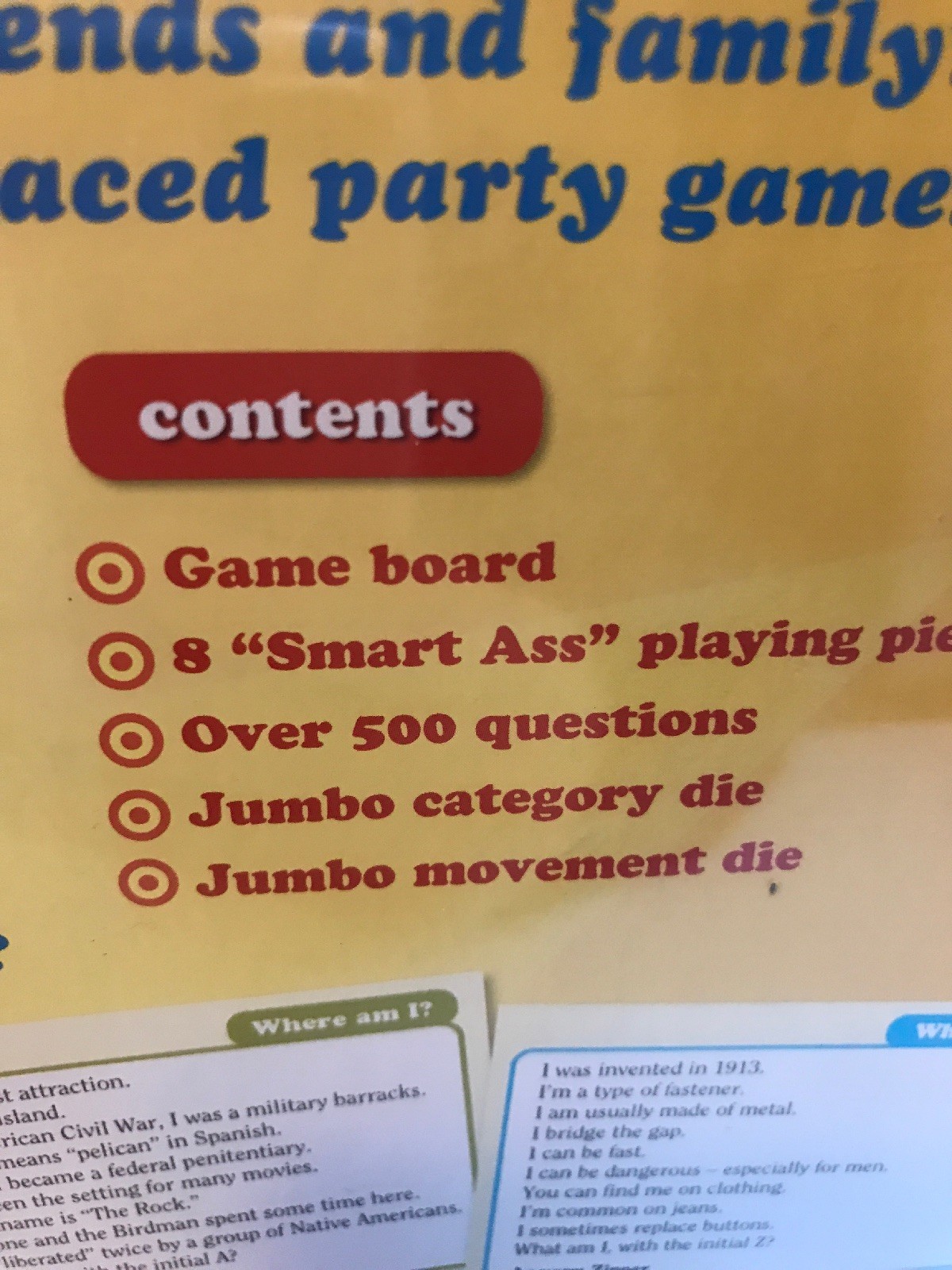 Brand New Sealed Smart Ass Game Ages 14+ 2-8 Players Ultimate Trivia Board Game