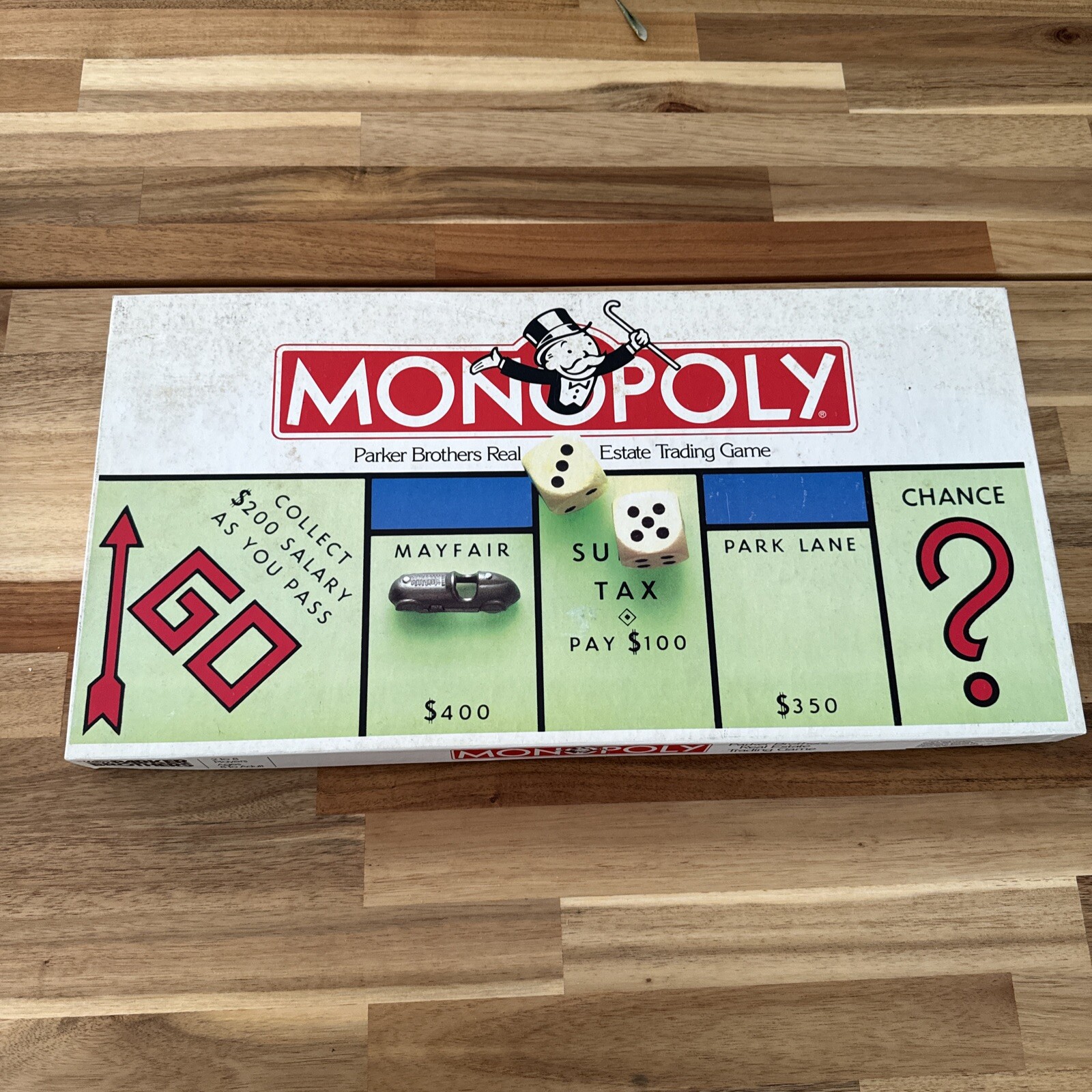 1992 Monopoly Board Game Parker Brothers New Zealand COMPLETE