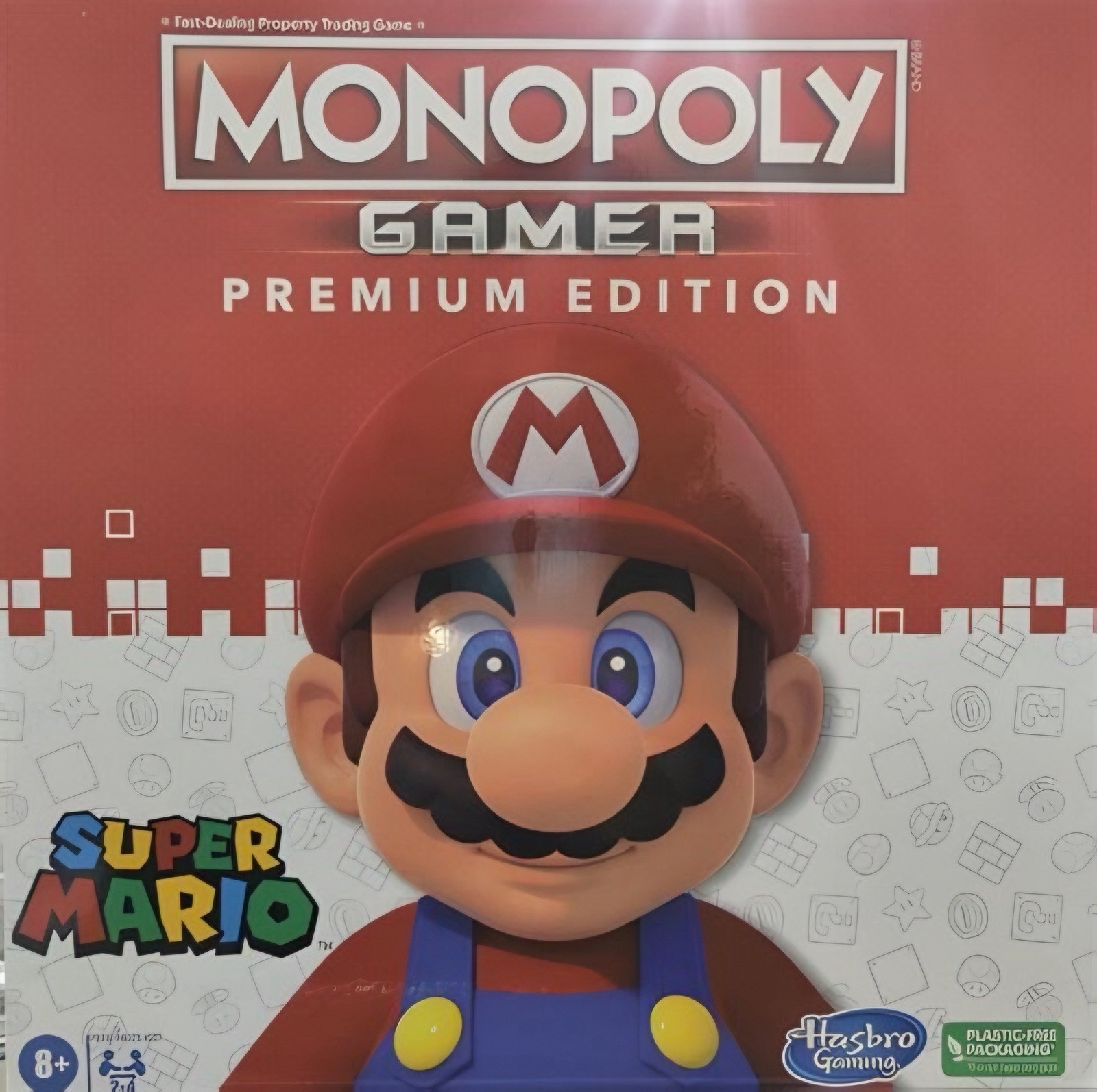 Monopoly Gamer Super Mario Premium Edition Board Game Nintendo Hasbro NEW Rare