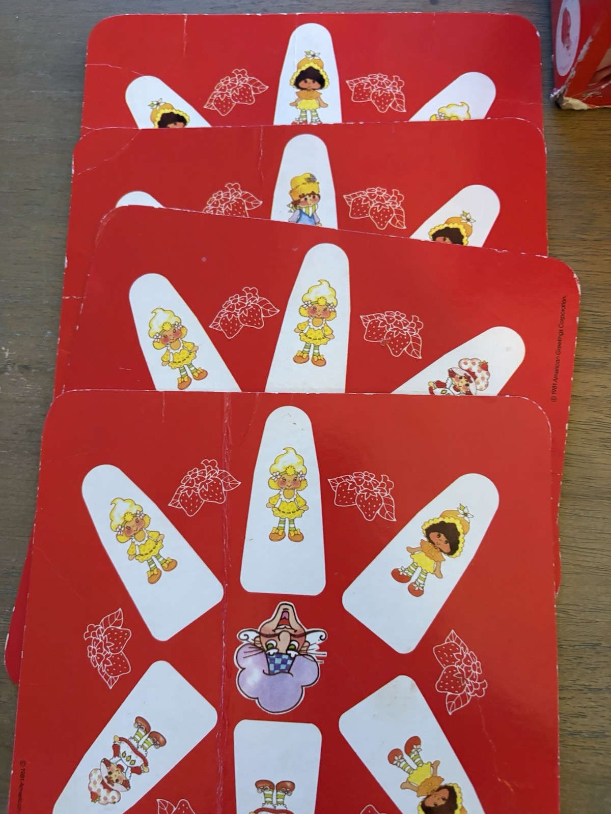 Strawberry Shortcake Vintage 80’s Complete Berry Go Round Game Retro Kids