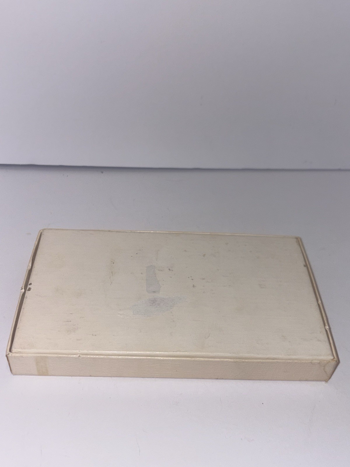 Vintage PUREMCO Standard White Marblelike Dominoes – In Box Made In USA