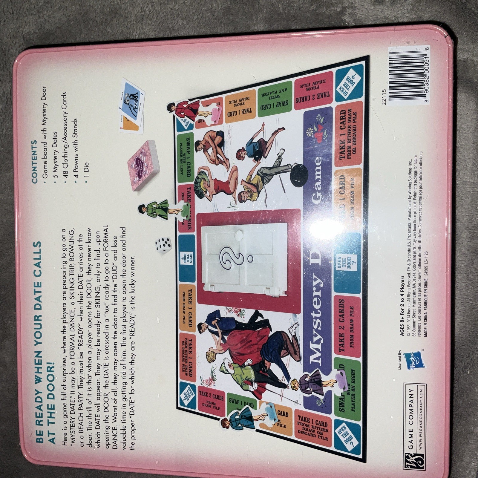 MYSTERY DATE Nostalgia Board Game Edition IN COLLECTIBLE TIN BOX NEW Sealed