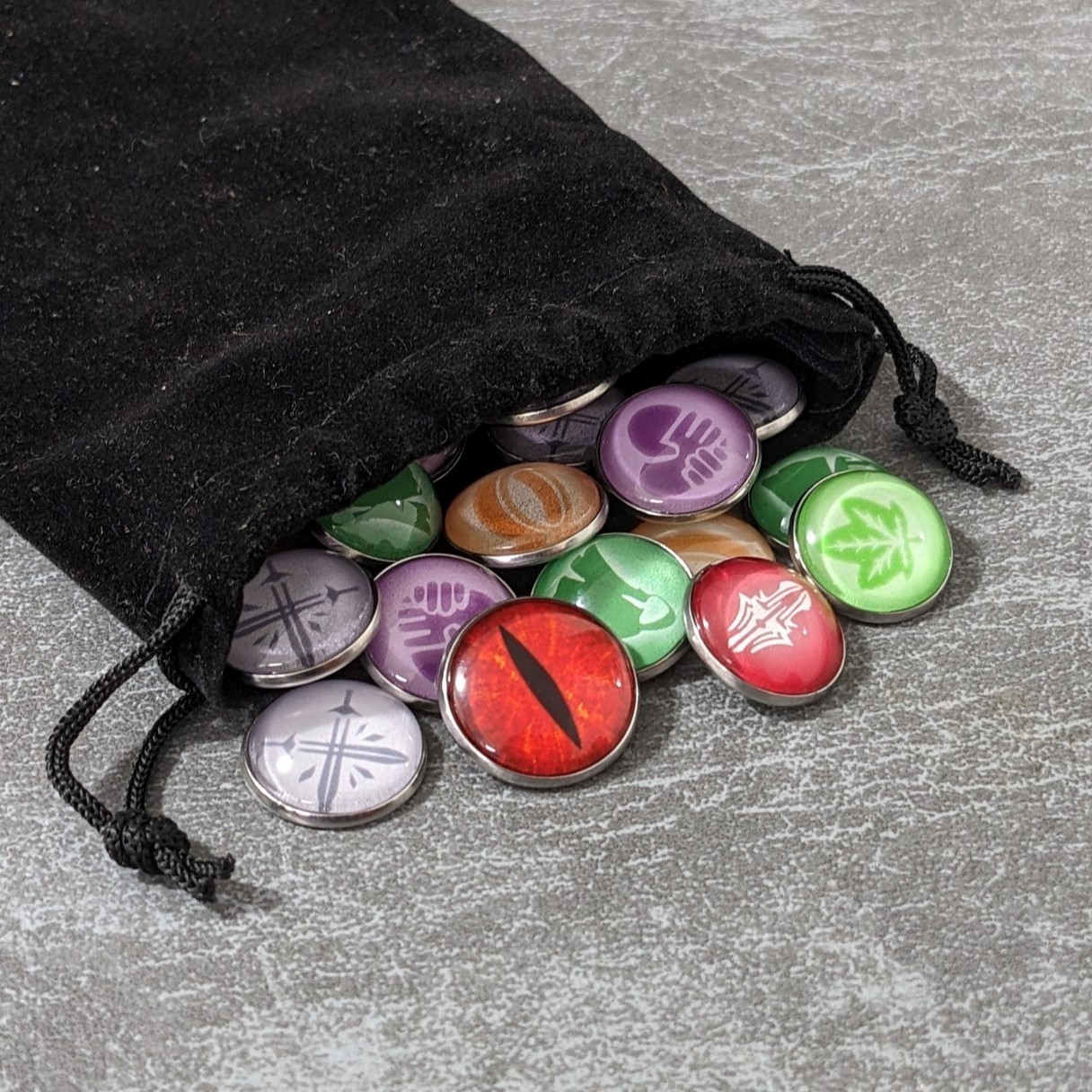 The Lord of the Rings Fate of the Fellowship Inspired Unofficial Tokens