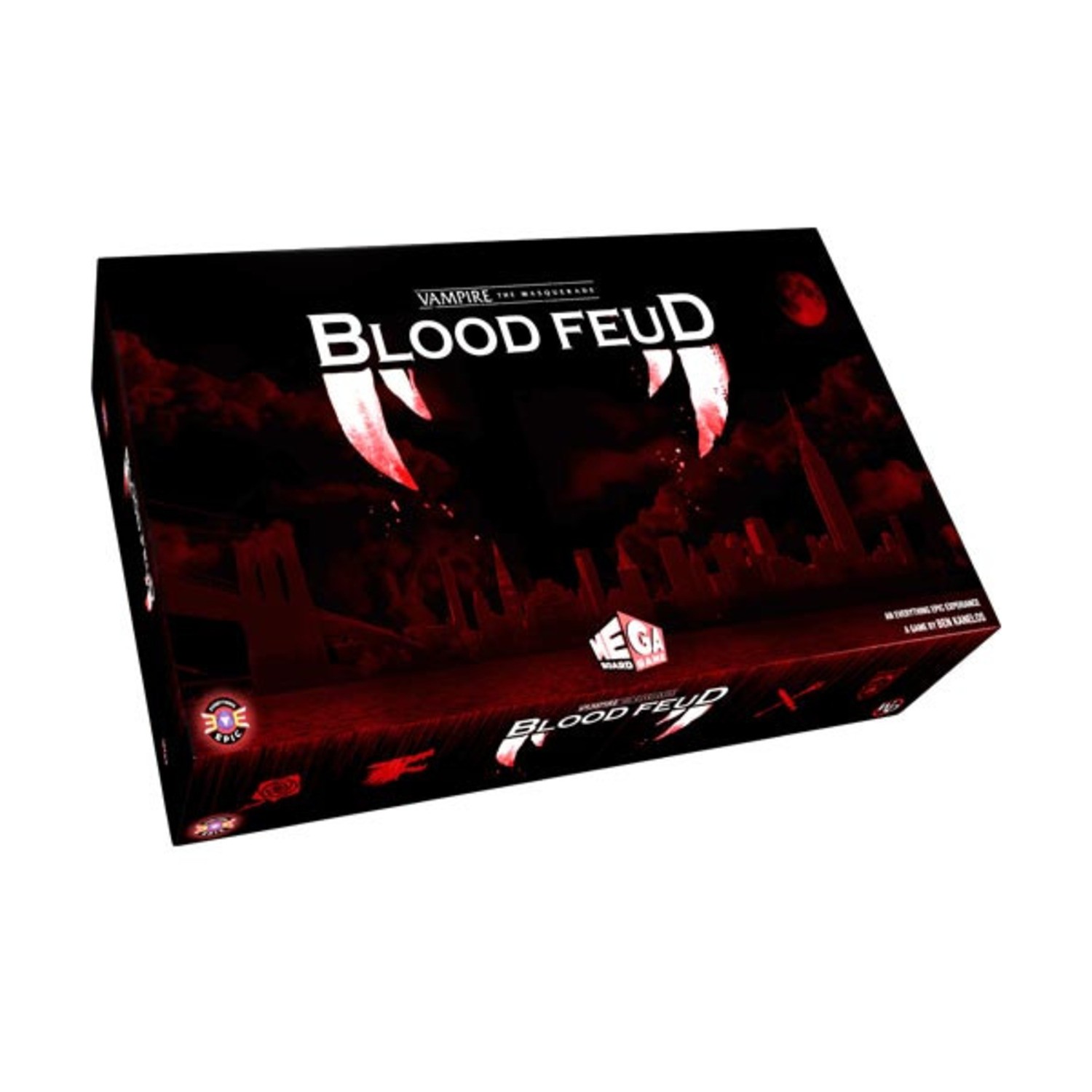 Everything Epic Board Game Vampire the Masquerade – Blood Feud Box VG+/NM