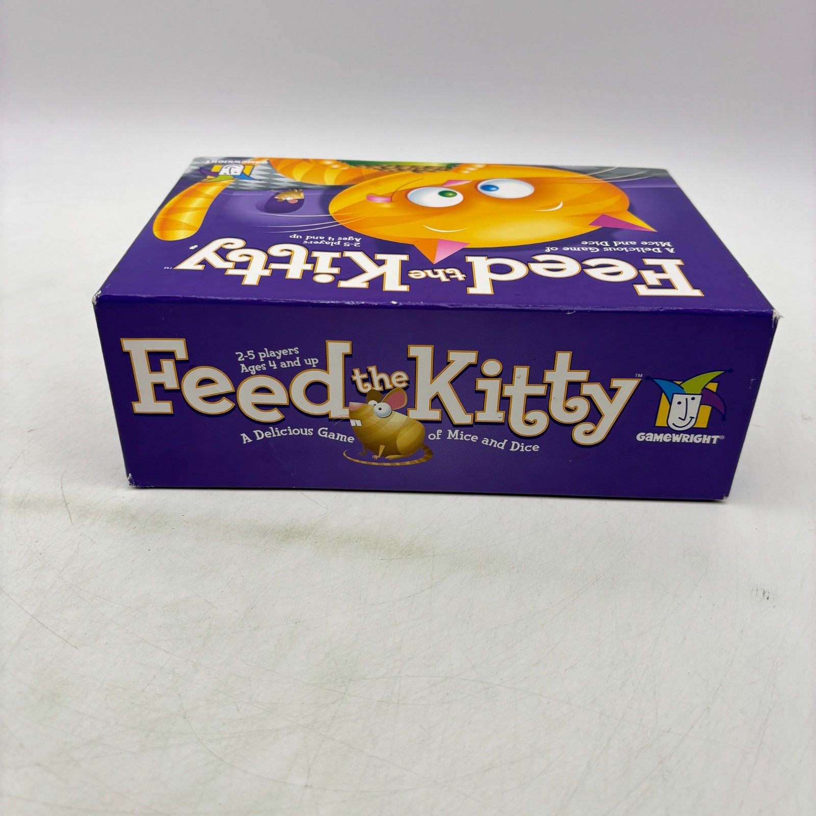 Feed the Kitty Game COMPLETE Gamewright 2006 Children’s Kids Wooden