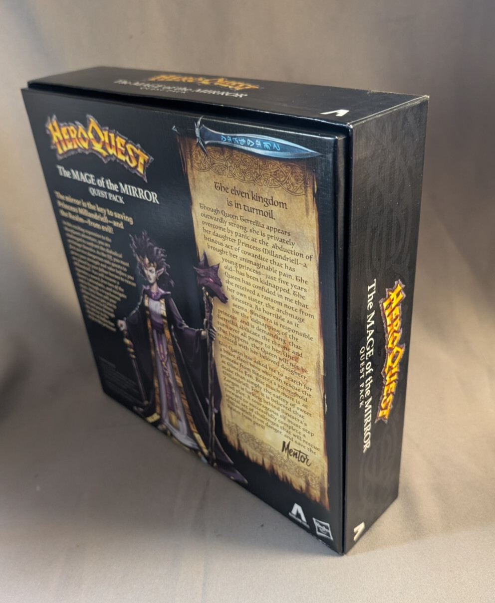 Heroquest The Mage of The Mirror Expansion Quest Pack, Replacement Box Only
