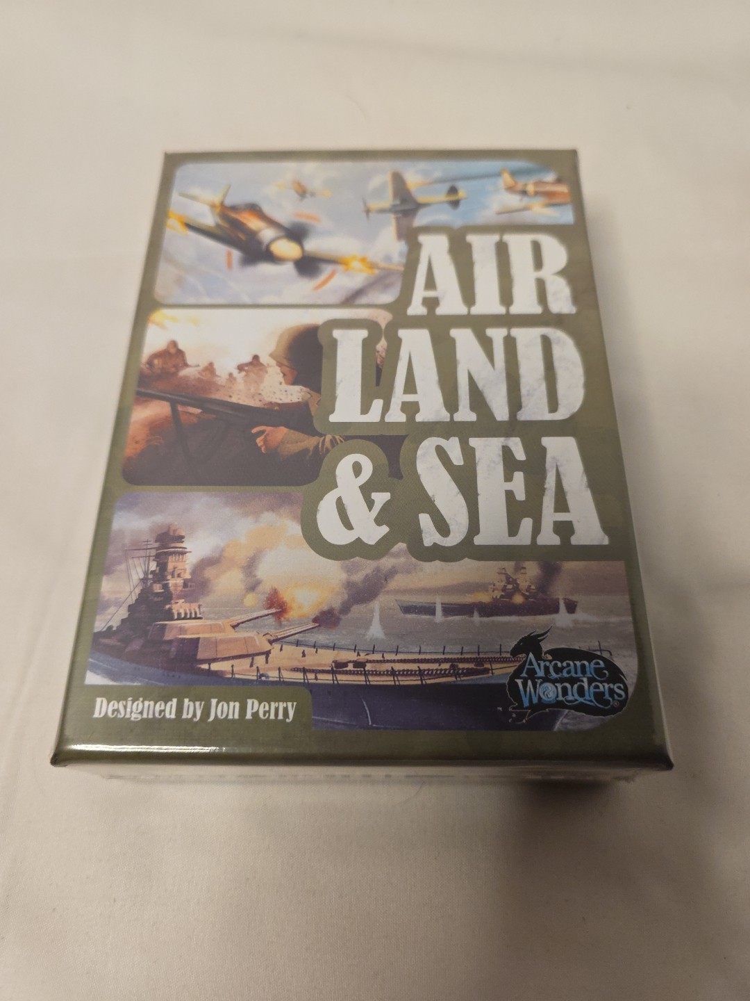 2019 Air, Land, & Sea Game By Arcane Wonders 2 Players Brand New Sealed