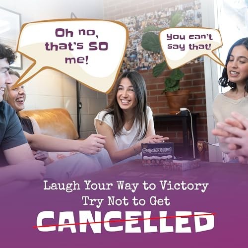 Superficial Adult Party Card Game Skin-Deep Hilarious 2-20 Players