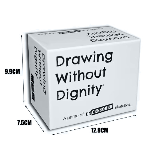 Drawing Without Dignity Adult Party Card Game Award-Winning Fun