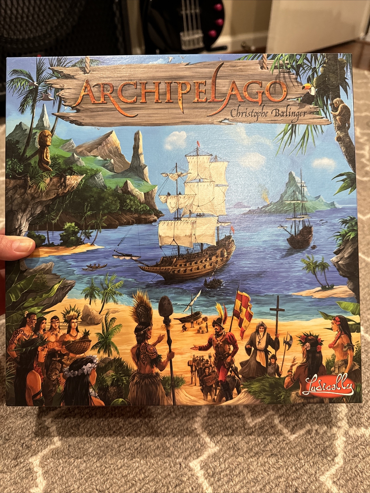 ARCHIPELAGO Board Game 2012 Ludically Games Christopher Balinger