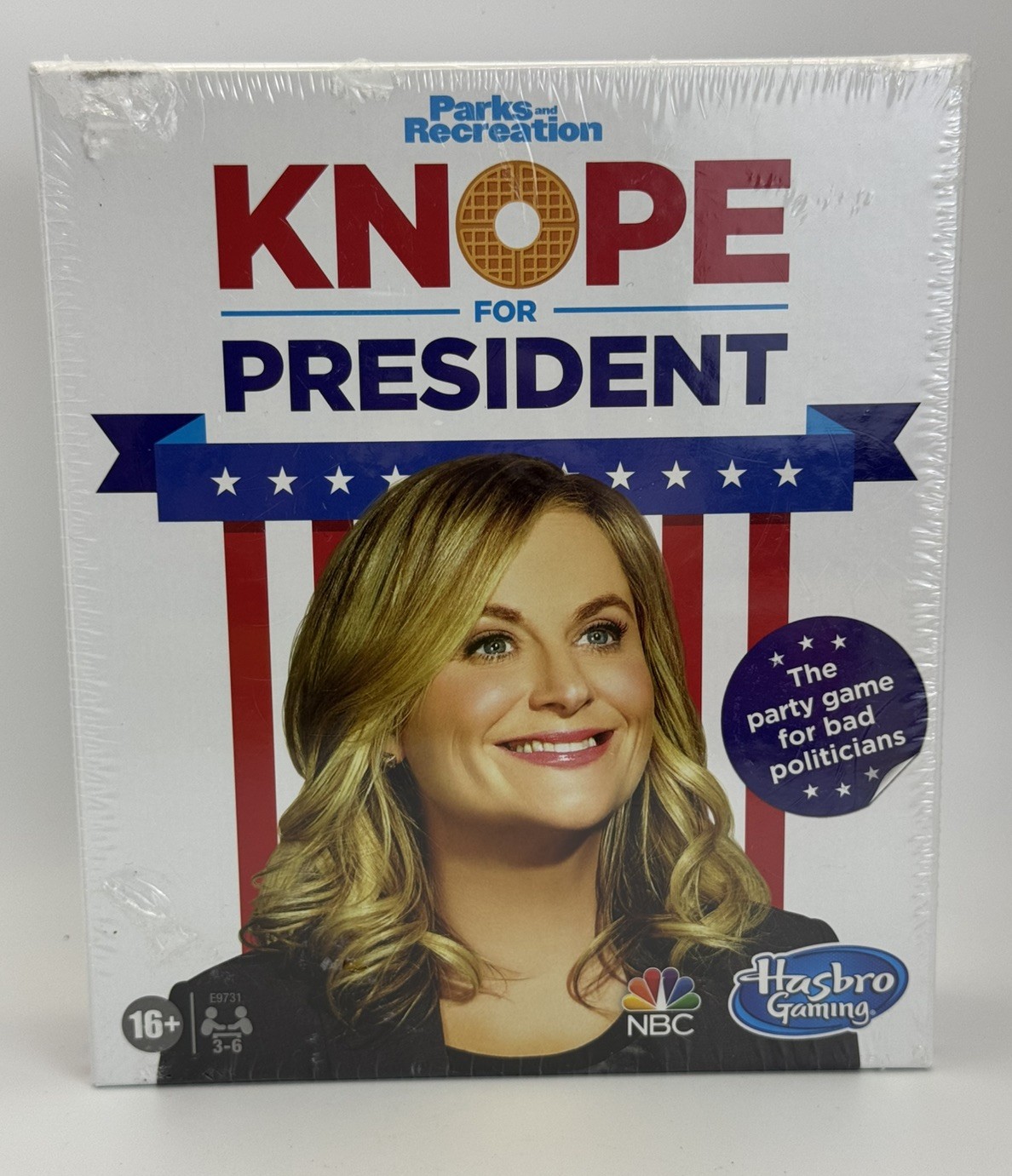 Parks and Recreation Knope for President Board Game Hasbro New Sealed in Box